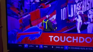 Bills’ Diggs says “ you, you, you, you, you, suck my fu$@in d!ck!” After TD in New England