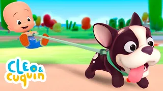 Take care of your pet! Pet song 🐶 Children's music for babies with Cleo and Cuquín