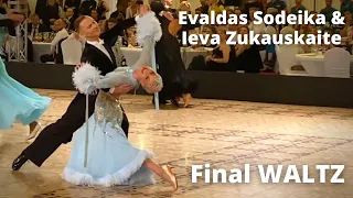 Evaldas Sodeika & Ieva Zukauskaite | Slow Waltz | Final European Championship 2022