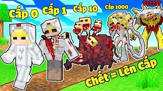 NẾU TÔ GÀ CÀNG HỒI SINH CÀNG TRỞ THÀNH TÔ GÀ.EXE NÂNG CẤP TRONG MINECRAFT*HỒI SINH = TÔ GÀ EXE