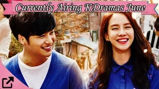 Top 10 Currently Airing Korean Dramas June 2015