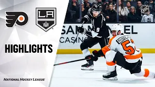 NHL Highlights | Flyers @ Kings 12/31/19