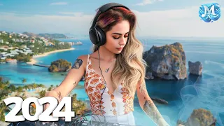 Summer Chillout Ibiza Vibes 2024 🔥 Relaxing House Music 🏝️ Alan Walker, David Guetta, Rihanna