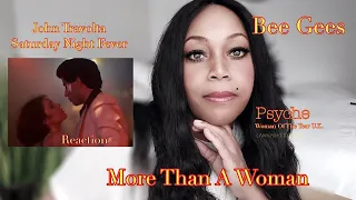 REACTION Saturday Night Fever  More Than A Woman Bee Gees - Woman Of The Year Uk (Awarded Finalist)