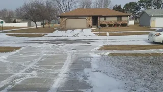 ¡La vida en Nebraska Estados Unidos cuando Neva!