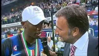 2010 Supercoppa - Intervista a Samuel Eto'o (RAI)