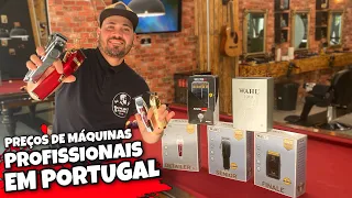 💈💇🏻‍♂️ MÁQUINA PROFISSIONAIS MUITO BARATAS EM PORTUGAL - ( Conrado Vlogs )
