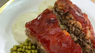 THE EASIEST AND SIMPLE WAY TO MAKE OLD SCHOOL MEATLOAF/SUNDAY DINNER RECIPE IDEAS SEGMENT