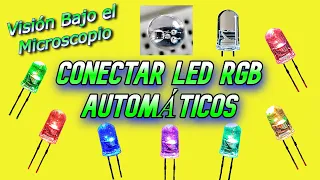 Connect Automatic RGB LEDs. LED Chameleon.