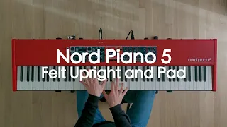 Nord Piano 5 Felt Upright and Pad | Worship Patches Collection by Noah Wonder