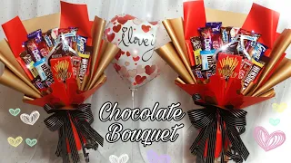 Making Assorted Chocolate Bouquet | Chocolate Bouquet at home