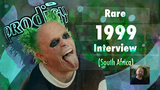 The Prodigy in South Africa 1999 - Rare interview on Live@5 with Keith Flint, Liam Howlett,  Maxim