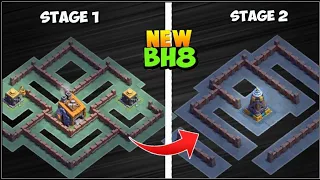 New BH8 Base with Replays | Updated Builder Hall 8 Base with Link (clash of Clans)