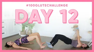 Day 12: Long Bridge! | 100 Glute Challenge w/ CloeCouture