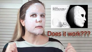 OMG! A Bubbling Sheet Mask?! || First Impression