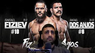 UFC Dos Anjos vs Fiziev Predictions | 84% win rate | ICE Files