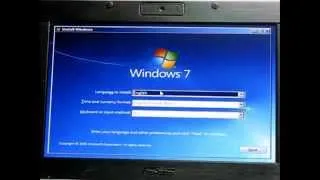 Install Windows 7 From a USB Flash (Easy way).Flv