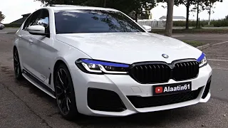 2021 YENI Bmw 5 Serisi Test Sürüşü - Sportif Tasarim ve Dinamik Sürüşe Sahip Sedan