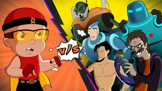 Mighty Raju Vs Super Villans | Adventure Videos for Kids in Hindi | Mighty Raju Videos