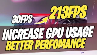 How to Fix Low GPU Usage & Low FPS While Gaming | Fix CPU Bottleneck