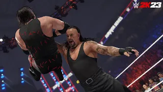 WWE2K23 UNDERTAKER VS KANE... NO DISQUALIFICATION MATCH...