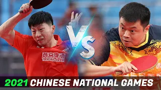 Ma Long vs Hou Yingchao | Men's Team | 2021 Chinese National Games (SF)