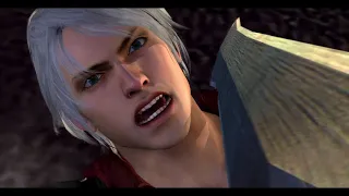 Devil May Cry 4 Special Edition nero vs dantie 2nd fight