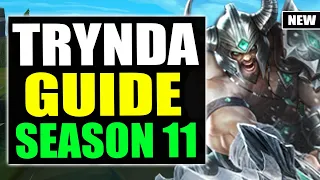 HOW TO PLAY TRYNDAMERE TOP SEASON 11 | Tryndamere Gameplay Guide S11 (Best Build, Runes, Playstyle)