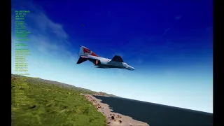 F-4E Поляра аэродинамическая