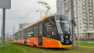 Трамвай 71 639 "Кастор" в Екатеринбурге