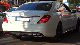 Mercedes S63 AMG Sound  *LOUD ACCELERATION SOUNDS*