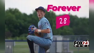 Video: Barnsdall Panther Baseball team remembering teammate who died in crash days before tornado