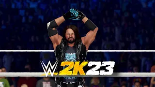 WWE 2K23 - AJ Styles - Full Entrance. PS5 4K