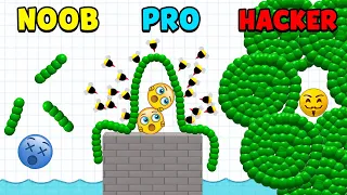 NOOB vs PRO vs HACKER - Save Balls