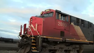 Railfanning At Smiths Falls, Ontario. Featuring @GvintheCanadianrailfanner 3/17/2024