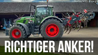 Fendt 728 mit Tiefenhaken - Jetzt braucht es Zugkraft!