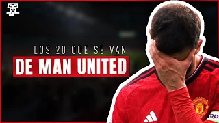 El ÚLTIMO que APAGUE la LUZ | Los 20 JUGADORES que se IRÍAN del MANCHESTER UNITED