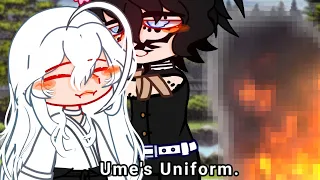 | Ume's Uniform. | Kny swap au | Uppermoons as Hashiras | ♡♡ |