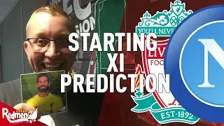 Liverpool v Napoli | Starting XI Prediction LIVE