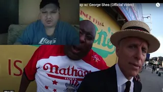 TheMan Reacts to Badlands 2020 Nathans Hot Dog Contest Intro Rap w/ George Shea (Official Video)