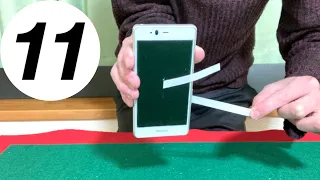 スマホマジック集　簡単11ネタ種明かし　11 Mobile Phone Magic Tricks Tutorials.