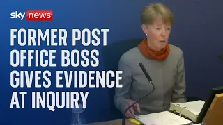 Post Office Inquiry: Former Post Office boss Paula Vennells gives evidence - Day 2