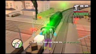 gta san andreas 100% walkthrough part 75 (Mission 65) green goo