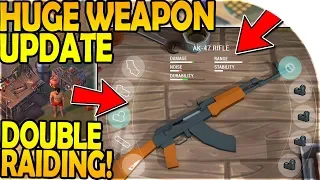 HUGE WEAPON UPDATE INBOUND + DOUBLE RAIDING - Last Day On Earth Survival Update 1.8.3