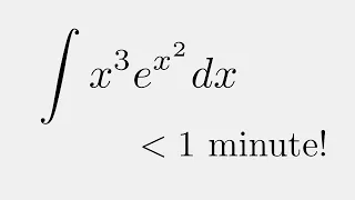 MIT Integration Bee Integral In Under One Minute!