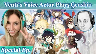 Venti's English Voice Actor plays GENSHIN IMPACT! Special Q&A Episode with Director Chris Faiella