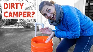 DIY CAMP SINK - Foot Pump Operated Hand Washing Station