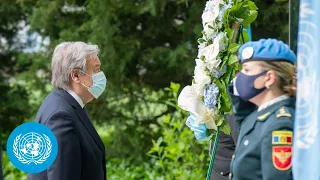 Wreath-laying Ceremony on the occasion of the International Day of United Nations Peacekeepers 2022