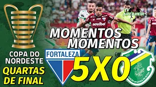 [Copa do NE '24] Quartas de Final | Fortaleza 5 X 0 Altos/PI | Melhores Momentos | TV ARTILHEIRO