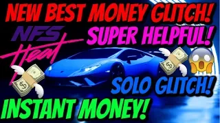 *NEW* BEST CRAZY HELPFUL MONEY GLITCH IN NFS HEAT! (MUST SEE)